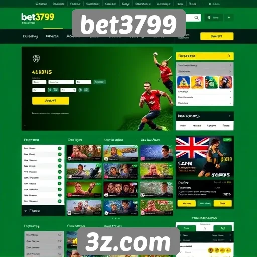Novo design do site Bet3799 melhora a experiência do usuário