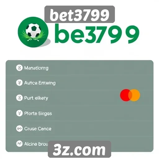 Métodos de pagamento oferecidos pelo site bet3799