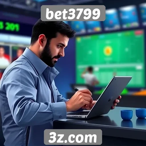 Experiência do usuário no site bet3799
